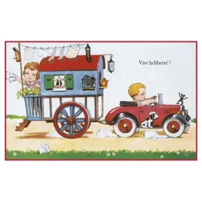 NOSTALGIKORT  LENGE LEVE FRIHETEN