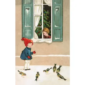 NOSTALGIKORT: SM�JENTER OG SM�FUGLER