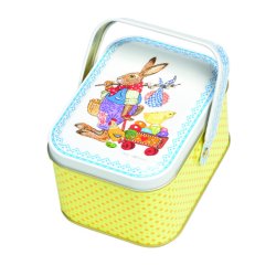 METALLBOKS MED H�NDTAK P�skehare (NB! 1 stk)