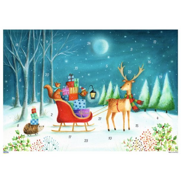 A4 SCANDIC: REINSDYR MED NISSESLEDE