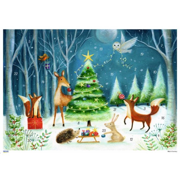 A4 SCANDIC  JULETREPYNTING OG PAKKER