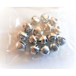 Bjeller S�lv 8 mm 16 stk 