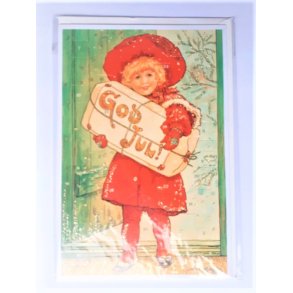 Kalenderkort  Jenny Nystrm, Jente