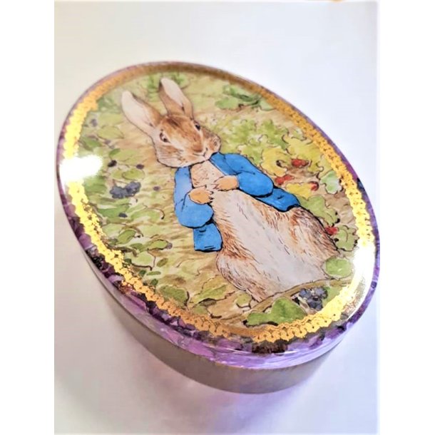 Peter Rabbit Oval Boks Lilla