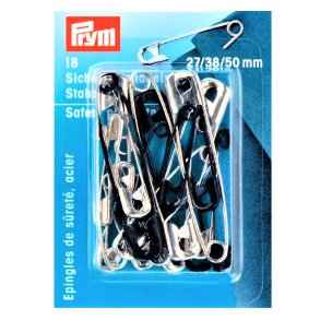 Sikkerhetsnler Prym Slv og Svart