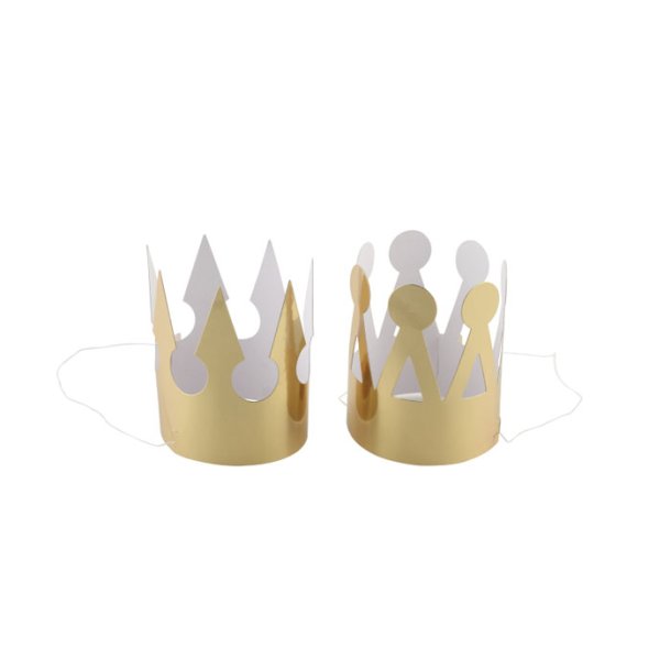 Prins- &amp; Prinsessekroner, 6 pk. 