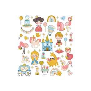 PRINS OG PRINSESSE klistremerke no 40000490