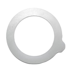 Strikker til Norgesglass, 10 stk til hengslet lokk, hvit