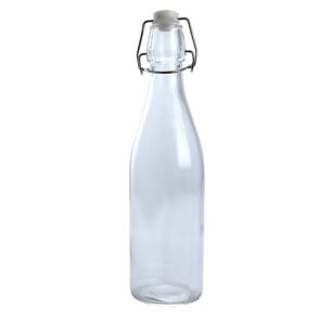 GLASSFLASKE MED PATENTKORK 0.5 l