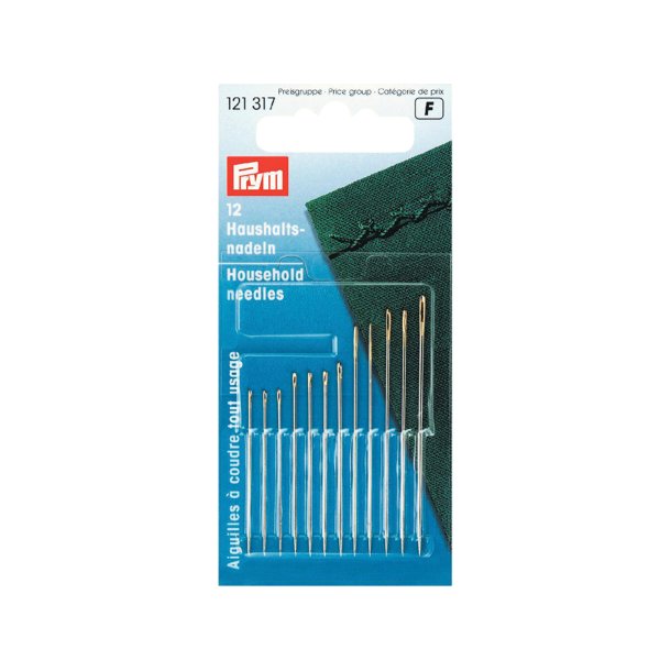 PRYM HUSHOLDNINGSNLER 12pk