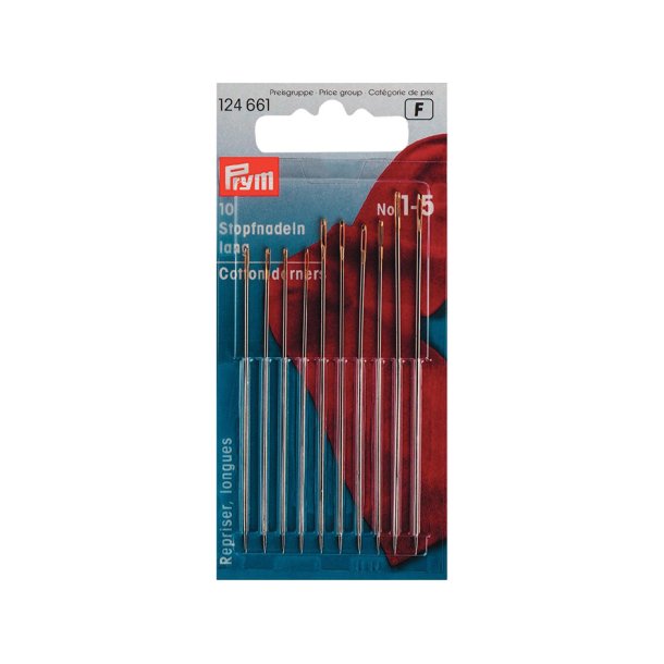 PRYM STOPPENLER LANGE str. 1-5, 10pk