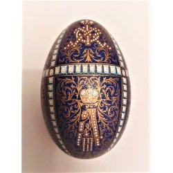 Faberg� Imperial P�skeegg Metall (NB 1 stk)