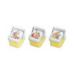 METALLBOKS MED H�NDTAK P�skehare (NB! 1 stk)