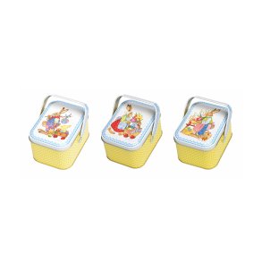 METALLBOKS MED HNDTAK Pskehare (NB! 1 stk)