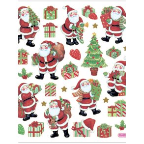 Stickers Klassiske Julefigurer 29185