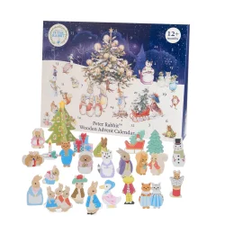 KOMMER! PETER RABBIR ADVENTSKALENDER MED TREFIGURER