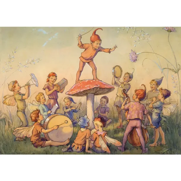 MARGARET TARRANT POSTKORT; ALVEORKESTER