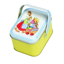 METALLBOKS MED H�NDTAK P�skehare (NB! 1 stk)