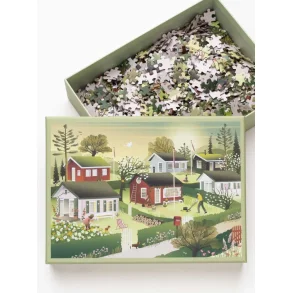 VISSEVASSE PUSLESPILL 1000 BRIKKER 