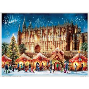 JUL VED PALMA CATHEDRAL, Mallorca, 30x41 CM (no 333)