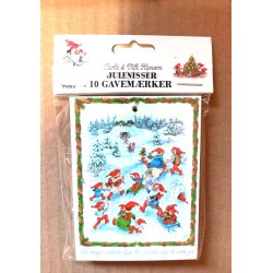 MERKELAPPER ENKLE, 10 stk WILHELM HANSEN