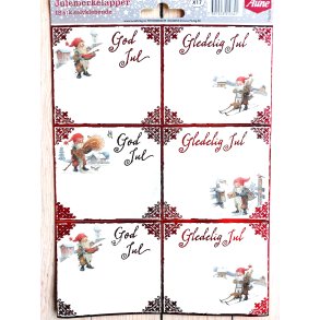 MERKELAPPER MIDTHUN RD Selvklebende