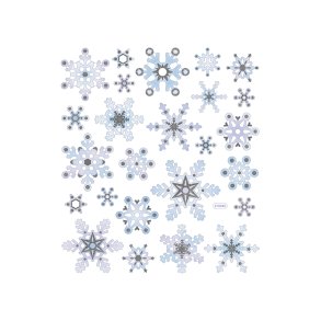 Stickers Jul Snkrystaller 40000433