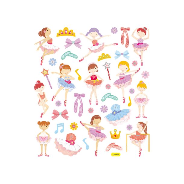 BALLERINA klistremerker no 40000458