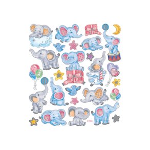 ELEFANTER klistremerker no 40000473