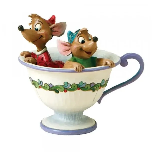 TEA FOR TWO, Jim Shore 4016557 ( Gus og Jack i tekoppen) 
