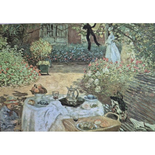 KUNSTKORT "Le dejeuner" 10x15
