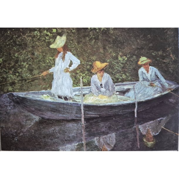 KUNSTKORT "La Barque a Giverny" 10x15