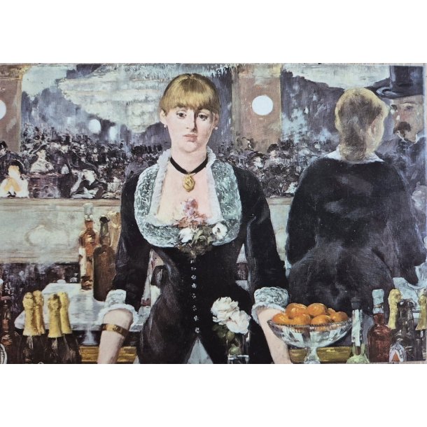 KUNSTKORT "Un Bar Aux Folies Bergeres" 10x15