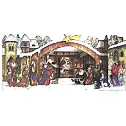 Utbrettskalender HUNDENE VED STALLEN 