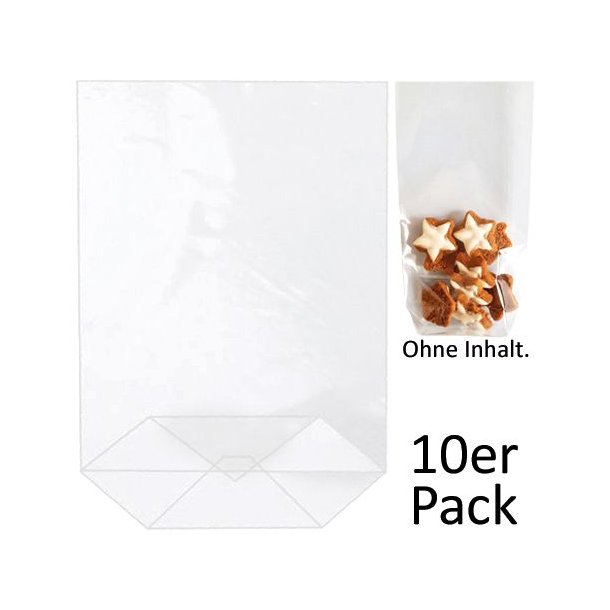 FOLIA CELLOFANPOSER 14,5 x 23,5 cm 10-pk