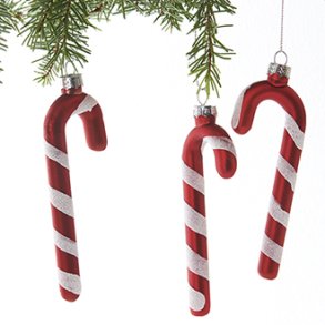 SUKKERTYSTENGER GLASS 3 pk