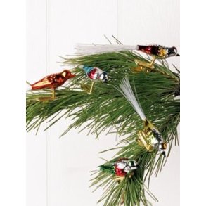 Retro Glassfugler 5-pk. 