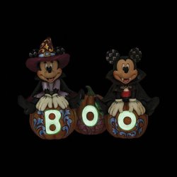 MICKEY &amp; MINNIE MOUSE BOO PUMPKINS (Glow in the dark!)