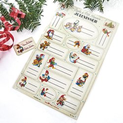 MERKELAPPER, SELVKLEBENDE 30 stk WILHELM HANSEN