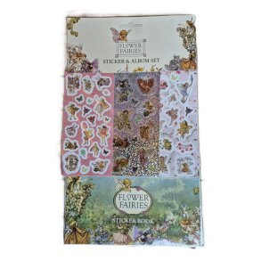 FLOWER FAIRIES STICKERS OG STICKERSBOK