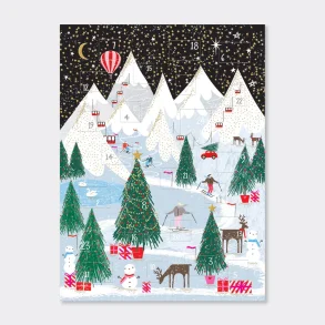 RACHEL ELLEN; CHRISTMAS SNOW SCENE, 24,5 x 33 cm