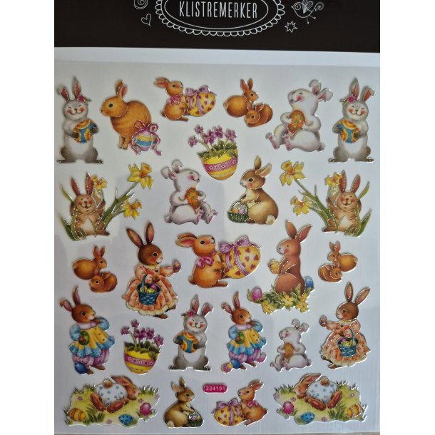 P�SKEHARER 2 KLISTREMERKER no 40000446