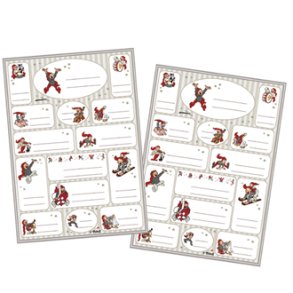  MERKELAPPER SELVKLEBENDE 30 STK, BRAMMING