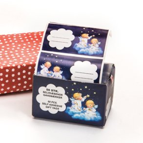 MERKELAPPER SELVKLEBENDE 50 stk p rull, ENGLER