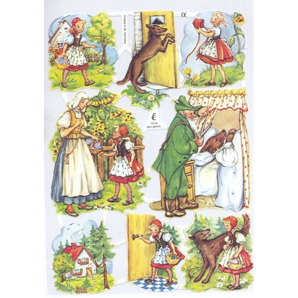 EF 7019 og 7027 Rdhette og Grimms Eventyr