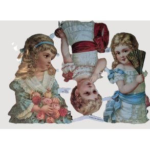 EF 7095 Tre victorianske jenter