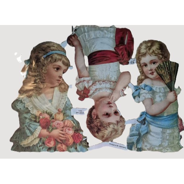 EF 7095 Tre victorianske jenter