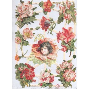 EF 7102b S�LVGLITTER, BLOMSTER