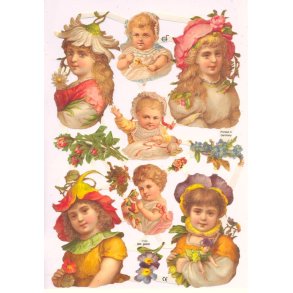 EF 7184 Victorianske barn og babyer