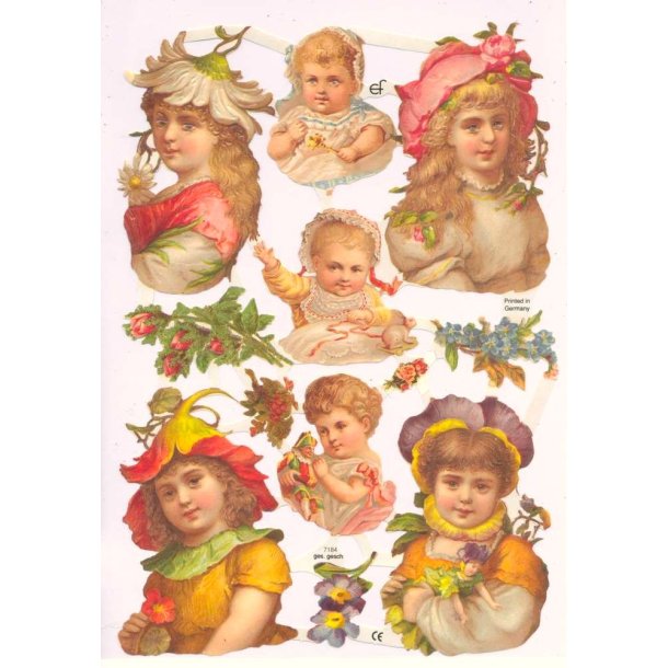 EF 7184 Victorianske barn og babyer